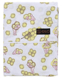 May Gibbs Wattle Dance Fitted Bed Sheet (king single)