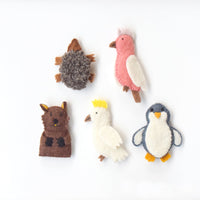 Finger Puppet Set of 5 - Australian Animals B