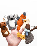 Finger Puppet Set of 5 - Australian Animals
