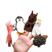 Finger Puppet Set of 5 - Australian Animals B